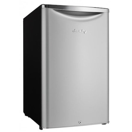 Danby Danby DAR044A6DDB 4.4 CF Compact Refrigerator; Iridium Silver Steel DAR044A6DDB